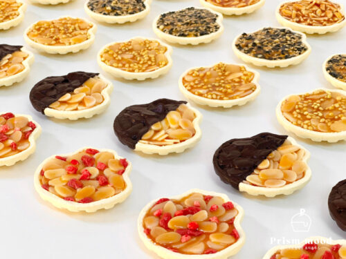 견과 모나카 모형 전체 형태 이미지