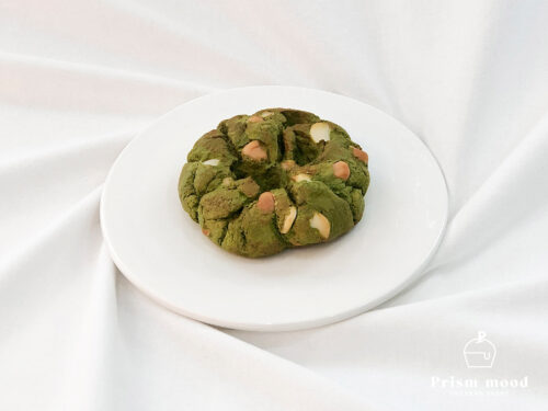 말차 마카다미아 쿠키 모형 제작 예시