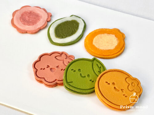 캐릭터 잼 쿠키 모형 전체 형태