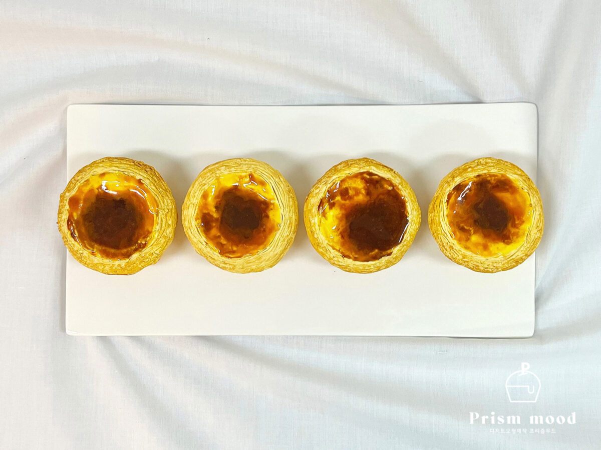 에그타르트 모형 전체 형태 이미지