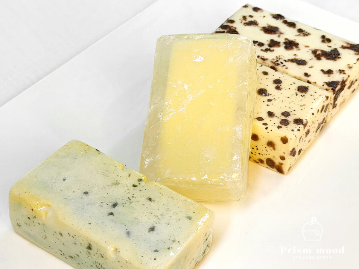 AI 디자인 기반 디저트 모형 행사 연출용 질감 표현