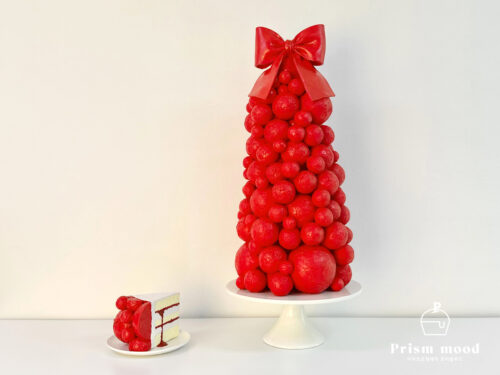 대형 트리 아이스크림 케이크 모형 행사 연출용 제작 예시