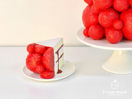 대형 트리 아이스크림 케이크 모형 행사 공간 연출용 전체 형태