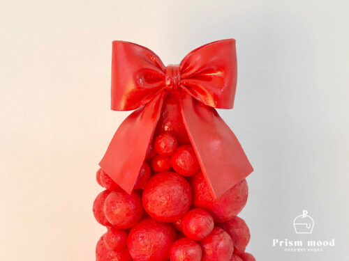 대형 트리 아이스크림 케이크 모형 팝업 행사 연출용 전체 이미지