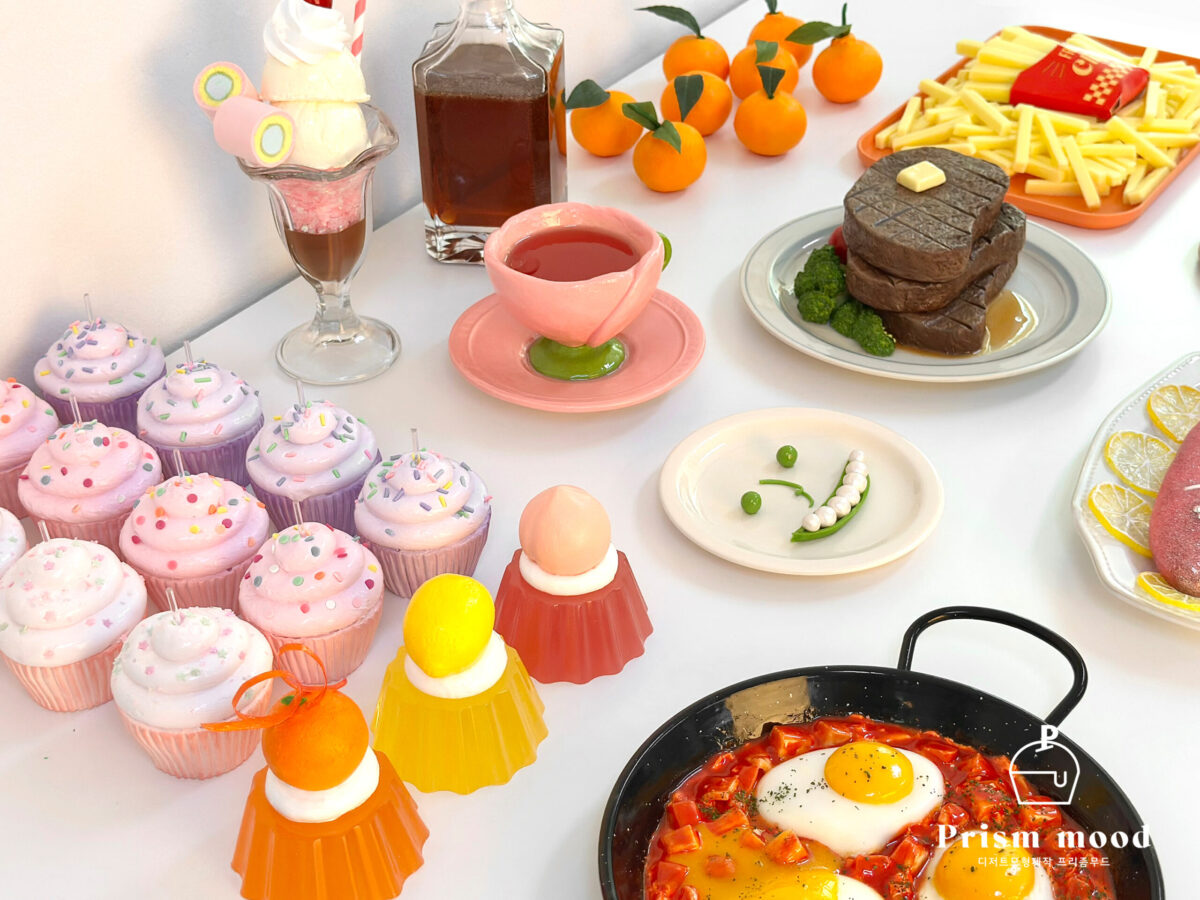 동화 컨셉 팝업 디저트 모형 행사 공간 연출용 전체 형태