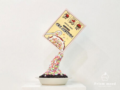 마시멜로우 시리얼 행사 연출용 모형 제작 예시