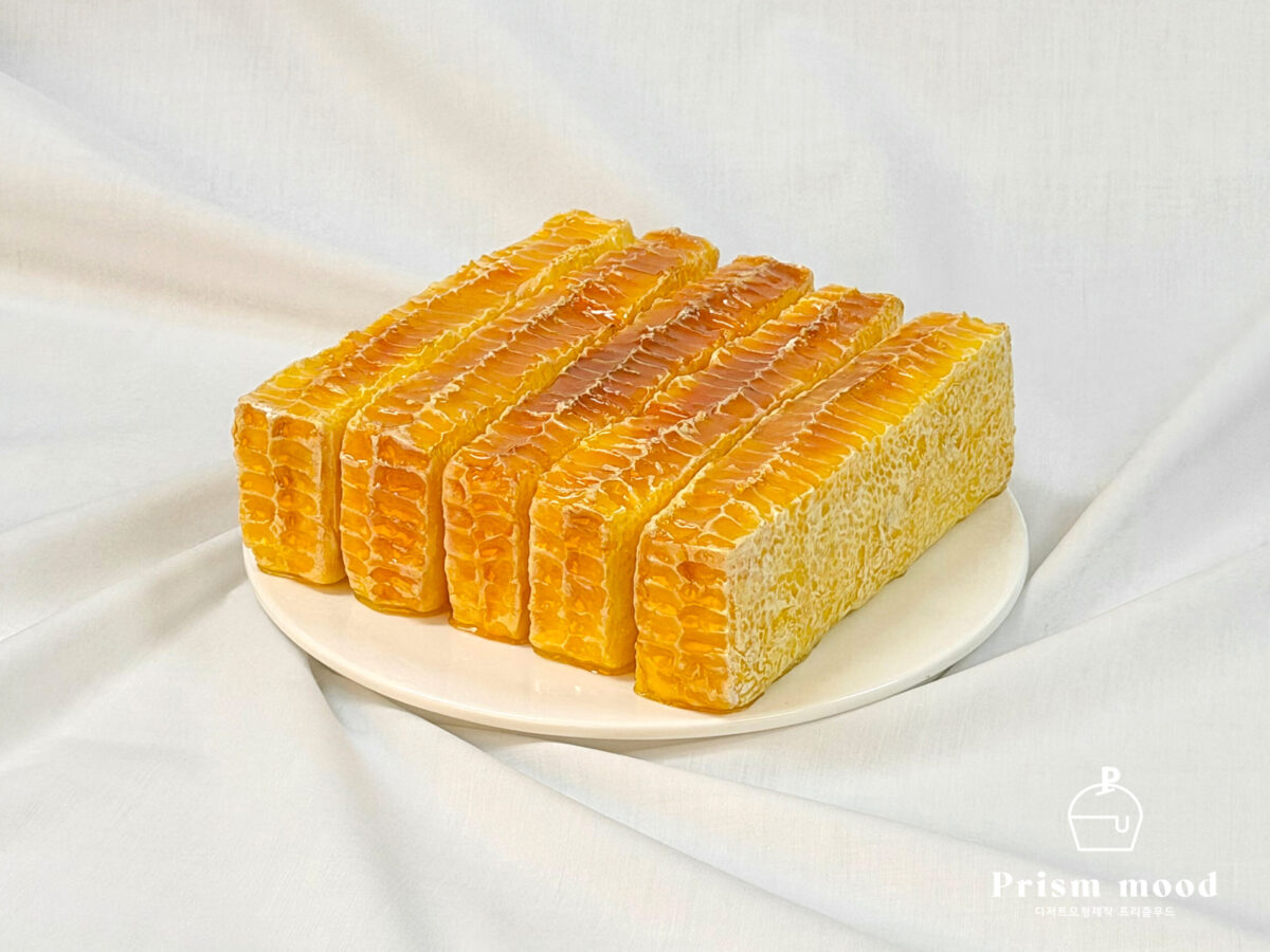 벌집 꿀 모형 제작 예시