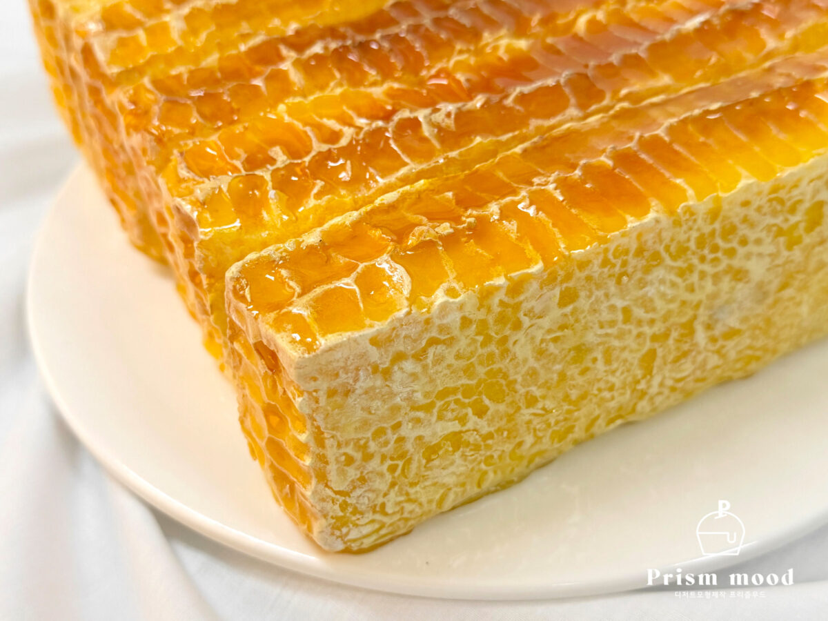 벌집 꿀 모형 디테일