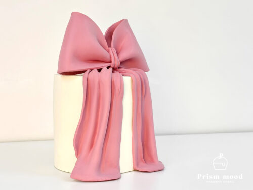 리본 케이크 오브제 모형 팝업 행사 연출용 전체 이미지