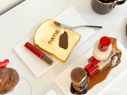 뷰티 팝업 VMD 디저트 모형 행사 공간 연출용 전체 형태