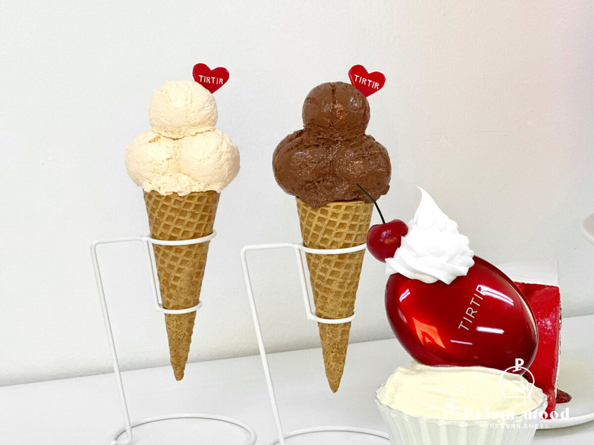 뷰티 팝업 VMD 디저트 모형 행사 디스플레이용 디테일