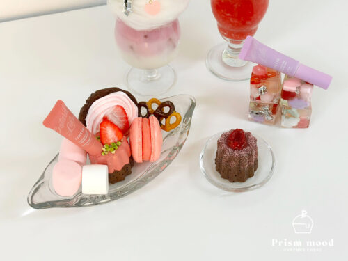 뷰티 팝업 음료 디저트 모형 행사 연출용 전체 이미지