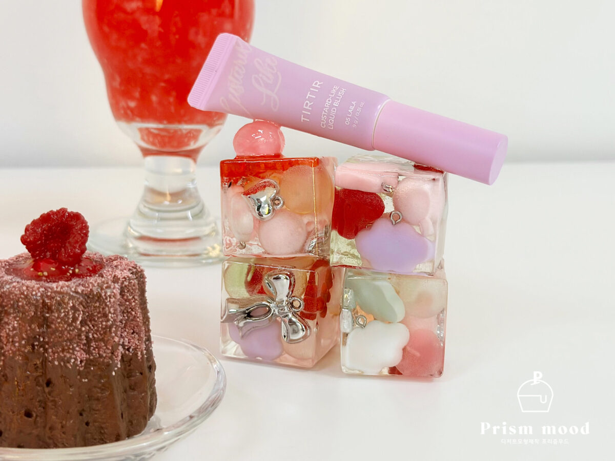 [뷰티 팝업 음료 디저트 모형 행사 연출용 질감 표현