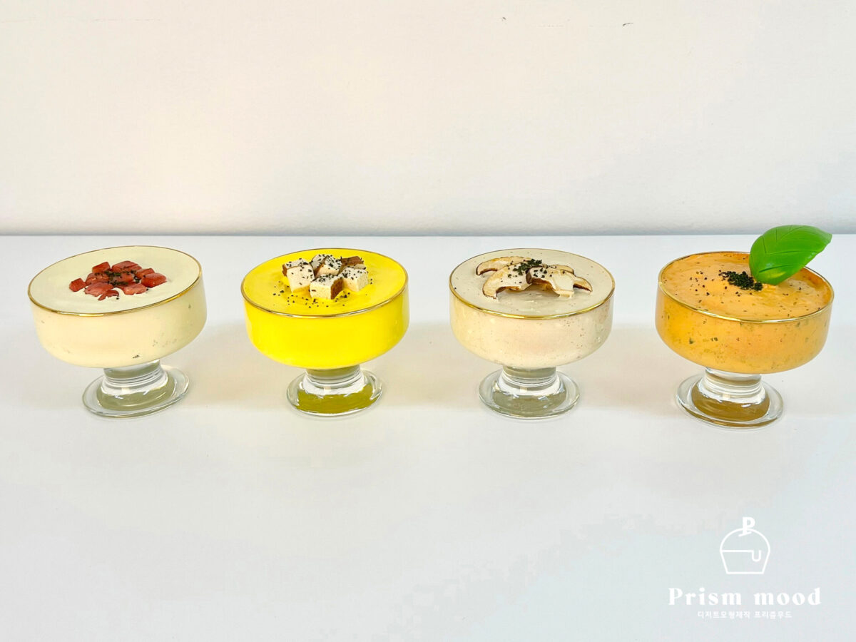 브런치 수프 모형