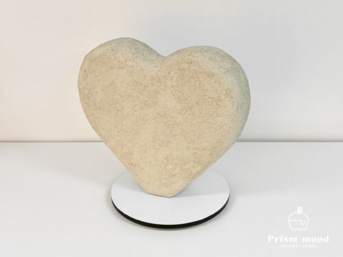 스톤 하트 조형물 모형 행사 공간 연출용 전체 형태