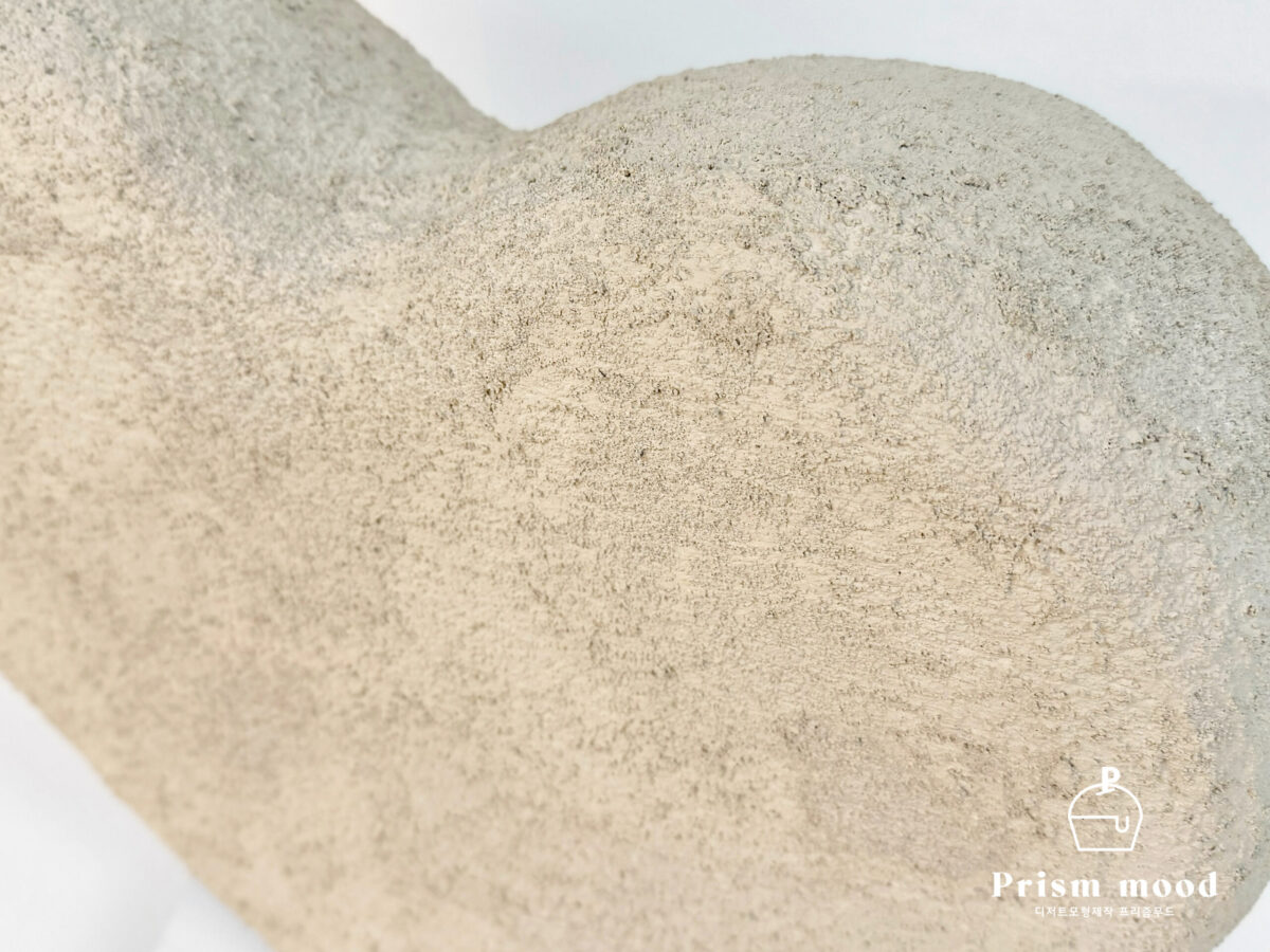 스톤 하트 조형물 모형 행사 디스플레이용 디테일