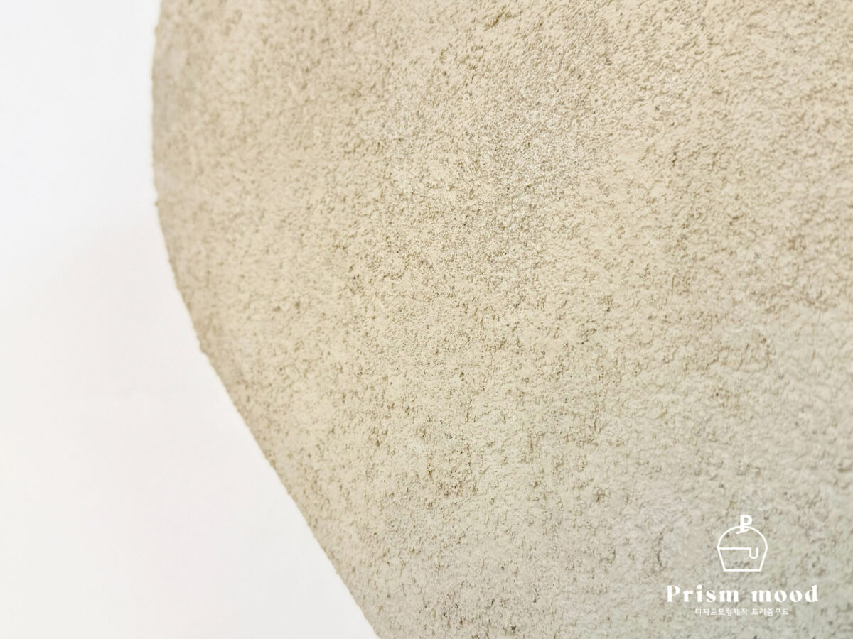 스톤 하트 조형물 모형 행사 연출용 질감 표현