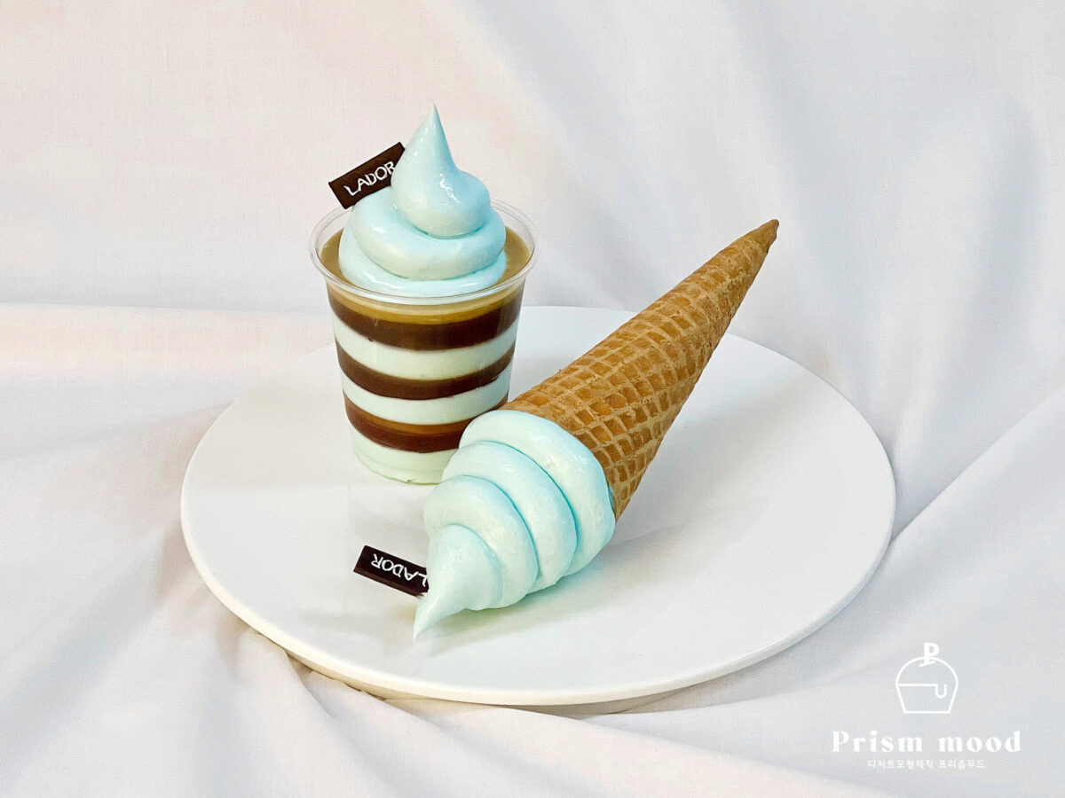 아포가토 아이스크림 모형