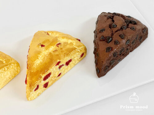 아몬드케이크 르뱅쿠키 스콘 브루통 샌드 모형 질감 표현