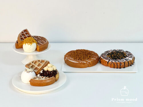 루토스 오레오 인절미 와플 모형 제작 예시