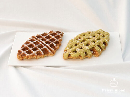 카야잼 크로플 모형 제작 예시