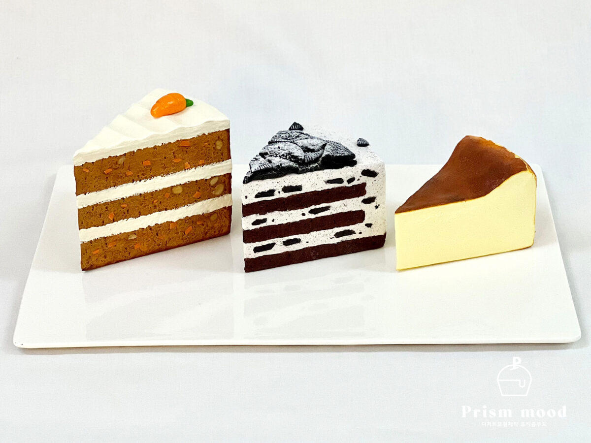 당근 오레오 치즈케이크 모형