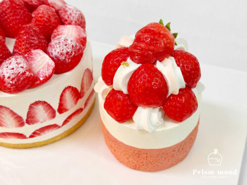 레이어드 밀크 시리얼 음료 모형 제작 예시