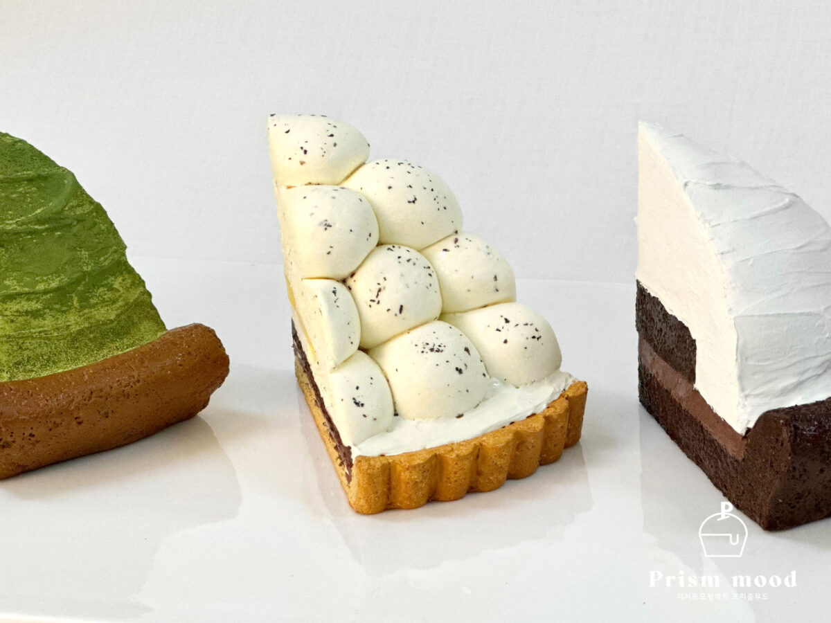 얼그레이 레몬타르트 쇼콜라 그린티 모형 디테일