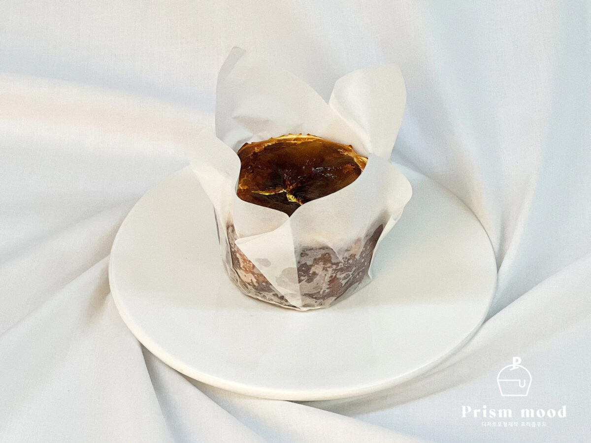 바스크 치즈케이크 홀케이크 모형